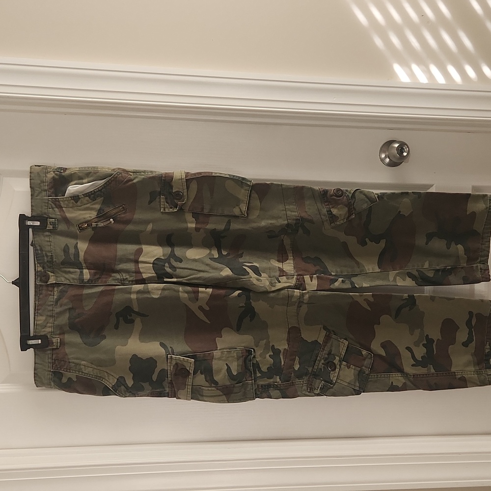 Woodland Camo Cargo Pants